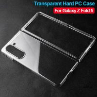 Transparent Cases for Samsung Galaxy Z Fold 5 Case HD Clear Ultra Thin Shockproof PC Hard Cover for Samsung Z Fold5 5G Funda