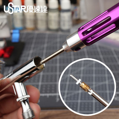 Ustar UA-90094 Airbrush ทำความสะอาด Deep Care Set Air Brus ชุดบำรุงรักษาสำหรับ dam Kits Modeling Tools