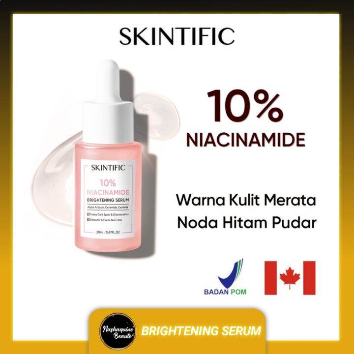 Skintific 10 Niacinamide Brightening Serum 20ml Lazada Indonesia