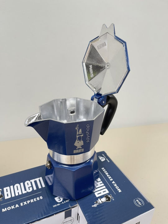 bialetti-moka-pot-หม้อต้มกาแฟ-รุ่น-moka-color-ขนาด-3-cups-สีน้ำเงิน