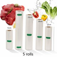 BPA FREE 12/15/20/25/28cmx500cm 1 Roll Food Vacuum Packing Bag For Vacuum Sealer Storage Bags Household Food Saver Dry Moist