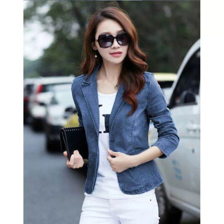 maong blazer