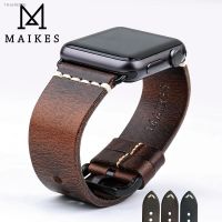 ❐﹍ Top Leather Strap For Apple Watch Band 45mm 41mm 44mm 40mm 42mm 38mm Series 7 6 SE 5 4 3 iWatch Bracelet Watchband