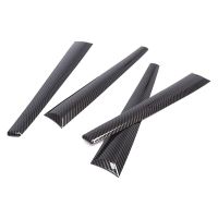 Car Door Protector Panel Trim Decoration for 2015 2016 2017 2018 2019 2020 2021, ABS Carbon Fiber 4PCS