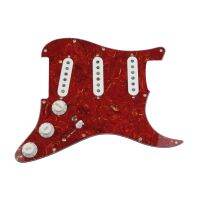 WK-Loaded Prewired Guitar Pickups SSS 60s Style single coils Alnico 5 Pickups 7-Way wiring pickguard