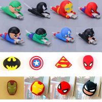 16 Designs Bite Cartoon Cable-Winder USB Data Protector Cord Cover Silicone Decorate Accessories