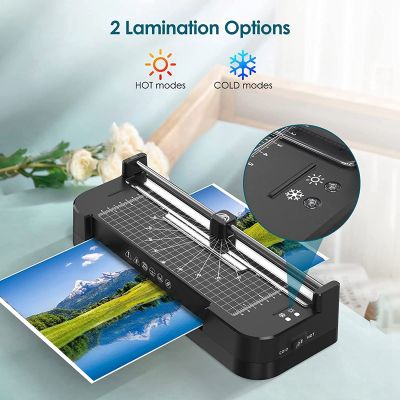 4-In-1 Laminator Thermal Laminating Machine Lamination Kit Laminator Machine for Office Home -