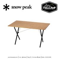 Snow Peak Single Action Table Long Bamboo Black Leg (Autumn Festival 2021 Limited Edition) โต๊ะพับ โต๊ะเอนกประสงค์ โต๊ะแคมป์ปิ้ง (สินค้า Limited)