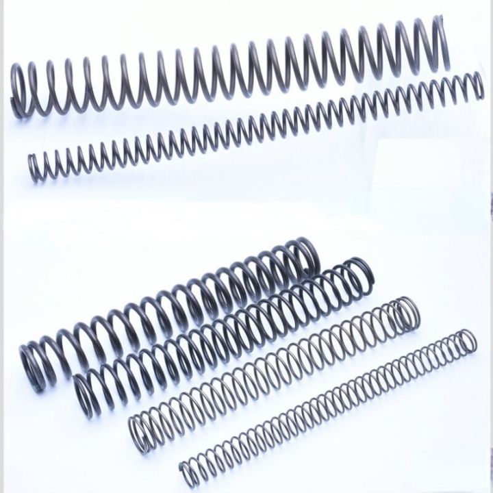 wire-diameter-2-0mm-65mn-sprng-steel-long-compress-pressure-spring-y-type-rotor-buffer-return-cylidrical-coil-length-150-500mm-electrical-connectors