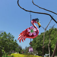 Wind Chime จี้รูปสัตว์สวยงามแขวน Wind Chime สำหรับตกแต่งบ้านกลางแจ้ง Creative Wind Chime