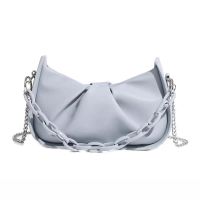 ZaraHome French niche pleated cloud bag womens 2023 new high-end diagonal shoulder chain armpit bag