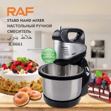 JIQI Stainless Steel Electric Chef Stand Food Mixer Automatic Whisk Eggs  Beater Cream Blender Cake Bread Dough Kneading Machine - AliExpress