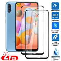 ✈☜ 2 Pcs Full Screen Protector For Samsung A11 Tempered Glass On The For Samsung Galaxy A11 M11 A1 A 1 1 A115F M 11 Protective Film