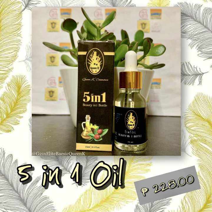 QUEEN K 5 IN 1 OIL | Lazada PH