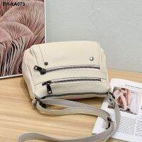 Portable head layer cowhide female bag worn leather bag lady soft interlayer bag leather handbags shell package