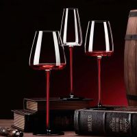 【CW】☫  Exquisite Glass Goblet Whiskey Cups Wine Glasses Restaurant Barwares Stemware Bar Tools Feet Accessories