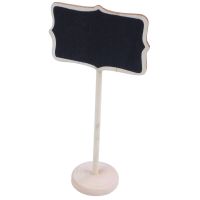 MINI Small Blackboard Chalkboard Wooden Message Board Holder with stand for Party Wedding table Number/place card setting decoration,set of 9