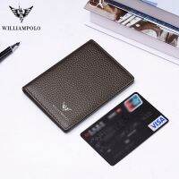 Genuine Leather ultra-thin mini driving Men wallet slim Credit card holder men thin wallet 100% Cowskin luxury Brand Card Holders