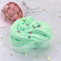 DIY Kit Slime Fluffy Supplies Fruit Slime Pressure Children Cookies Charms Accessories Antistress Slime Toy Toys for Kids