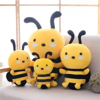 Kawaii Bee ตุ๊กตายัดไส้ของเล่นรูปสัตว์ผึ้งนุ่มน้ำผึ้งหมอนของเล่นน่ารัก Plush เพื่อนเล่นเด็กเล็กเด็กผู้หญิง