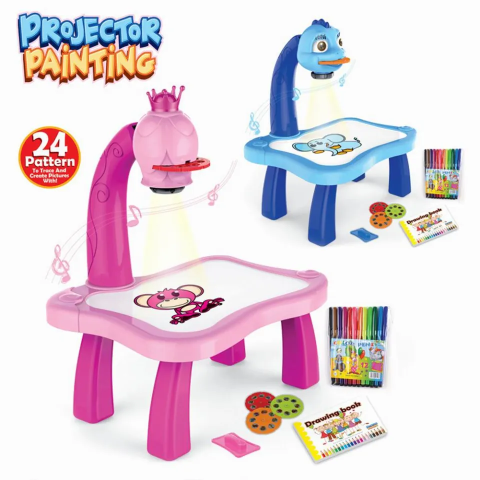 PAPITE Smart Projector Painting Set Trace and Draw Projector Toy