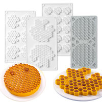 Meibum Bee Honeycomb Fondant Moulds Silicone Cake Molds Cupcake Dessert Decorating Bakeware Kitchen Pastry Baking Tools