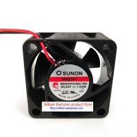 พัดลมทำความเย็นอินเวอร์เตอร์2สาย1.54W DC24V 40X40x20mm MB40202VX-000C-A99ของแท้ใหม่