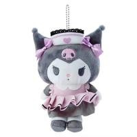 Kawaii Sanrio Kuromi ของเล่นตุ๊กตาการ์ตูนกำมะหยี่ญี่ปุ่นพยาบาลสตรอเบอร์รี่ Kuromi นุ่มน่ารักยัดไส้กระเป๋าเป้สำหรับเด็กวันเกิด