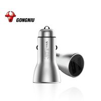 GONGNIU 2USB ที่ชาร์จแบตรถ 12V-24V เครื่องชาตแบต ที่ชาร์จแบตในรถ 2.2A-3.6Aที่ชาตแบตในรถ หัวชาร์จในรถ XIAOMI/HUAWEIที่ชาร์จในรถ Car charger adapter