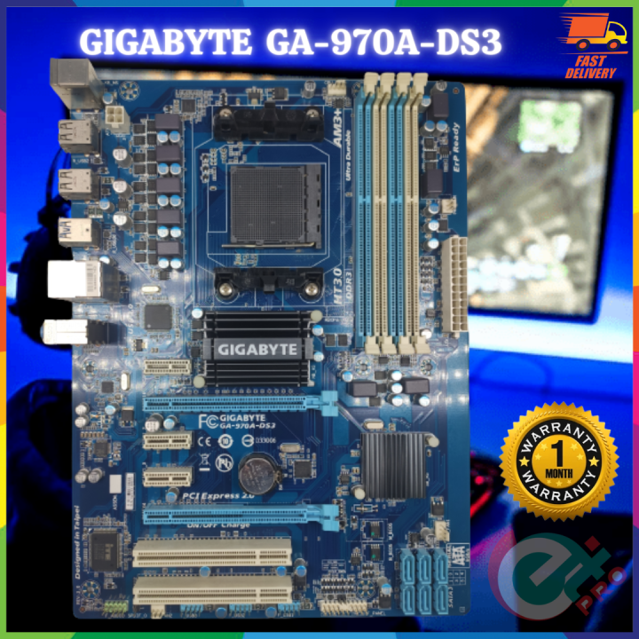 MOTHERBOARD GIGABYTE GA - 970A - DS3 - REFURBISHED | Lazada