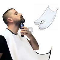 Male Shaving Apron Beard Catcher Cape Care Apron For Shaving And Hair Cutting That Can Be Attached To The Mirror Household Clean Aprons