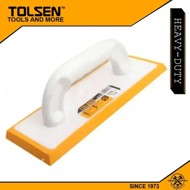 Tolsen Foam Trowel (250x95x13mm) Industrial Grade 41018 Lazada PH