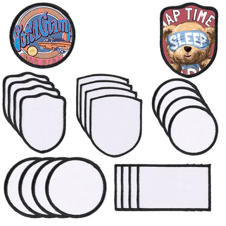 180pcs-sublimation-blanks-patches-fabric-iron-on-patch-blanks-repair-blank-patches-for-diy-hats-shirts-shoes-supplies