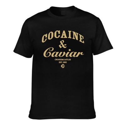 Crooks Castles Cocaine And Caviar 1 Mens Short Sleeve T-Shirt