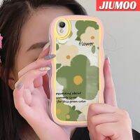 เคส JIUMOO สำหรับ OPPO A37 A37F เคสนีโอ9เคสลายดอกไม้แฟชั่นลายดอกไม้สร้างสรรค์กล่องกันกระแทกเคสโทรศัพท์แบบใสเคสนิ่มโปร่งใสซิลิโคนป้องกันเลนส์กล้อง