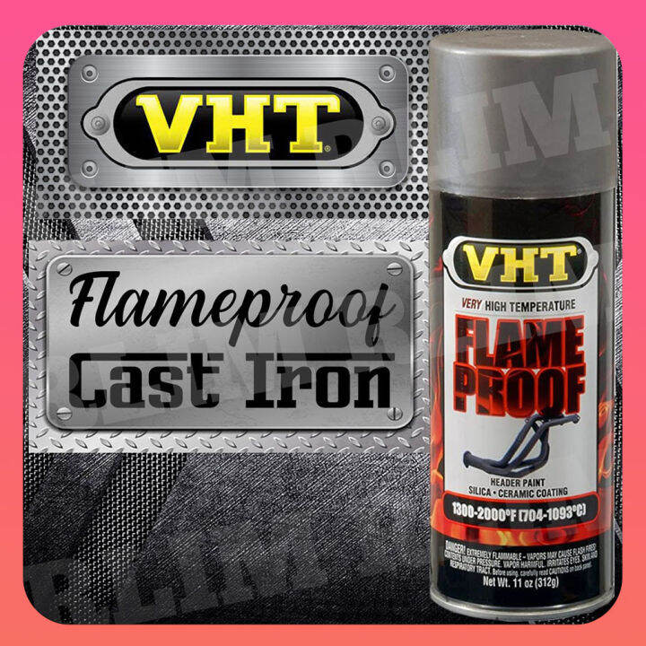 VHT Flameproof CAST IRON Spray Paint Spraypaint Car Automotive