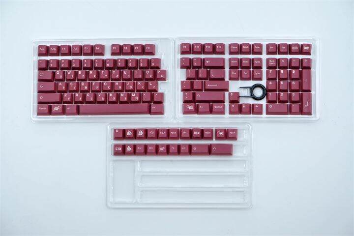 129คีย์ชุด-gmk-blot-สีแดงข้อความเหมือนกับ-pbt-ย้อมระเหิด-lightproof-หมวกที่สำคัญเชอร์รี่รายละเอียดปุ่มกดสำหรับ-mx-สวิทช์แป้นพิมพ์