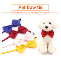 Hot Dog Cat Bow Knot สร้อยคอน่ารักตลกปรับ Bowtie สายคล้องคอ Cat Collar สุนัขอุปกรณ์เสริม Bow Tie ลูกสุนัขสัตว์เลี้ยงอุปกรณ์