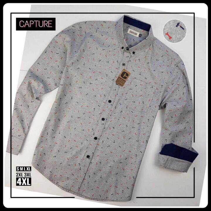 capture-shirt-เสื้อเชิ้ตผู้ชาย-แขนยาว-คอปก-ลายอุปกรณ์-มีถึงอก-48-นิ้ว