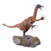 สีแดง1:35 haolonggood therizinosaurus รุ่นไดโนเสาร์ยุคก่อนประวัติศาสตร์สัตว์สะสมรูป