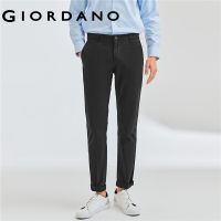 Giordano Men กางเกงลำลองขายาว เข้ารูป เอวต่ำ ผ้าฝ้าย 100% Free Shipping 13119610