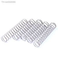 ♀◕ 5pcs Compression Springs Wire Diameter 0.7mm OD 6mm 8mm 10mm 304 Stainless Steel Pressure Springs Length 60/70/80/90/100mm