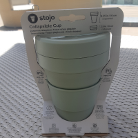 แก้ว Stojo Collapsible Cup 24 oz Corkcicle STEMLESS LID สีเขียว