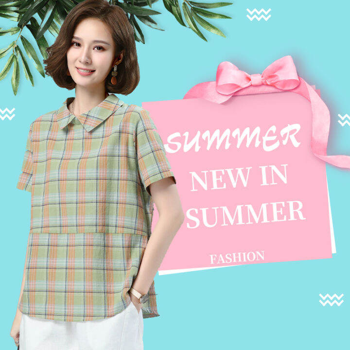 QJshop ⭐️เสื้อแฟชั่นลายตารางแต่งคอปก💖 สีพื้นดูไม่ฉูดฉาดเกินไป ดูเรียบๆแต่มีสเน่ห์น่าค้นหาสุดๆ ออกแบบมาใหม่ไม่เหมือนใครร แบบนี้ต้องมีกันแล้วน้าสาวๆ 💞🛍️ | Lazada.co.th Qjshop ⭐️เสื้อแฟชั่นลายตารางแต่งคอปก💖 สีพื้นดูไม่ฉูดฉาดเกินไป ดูเรียบๆแต่มีสเน่ห์น่าค้นหาสุดๆ ออกแบบมาใหม่ไม่เหมือนใครร แบบนี้ต้องมีกันแล้วน้าสาวๆ 💞🛍️ | Lazada.Co.Th