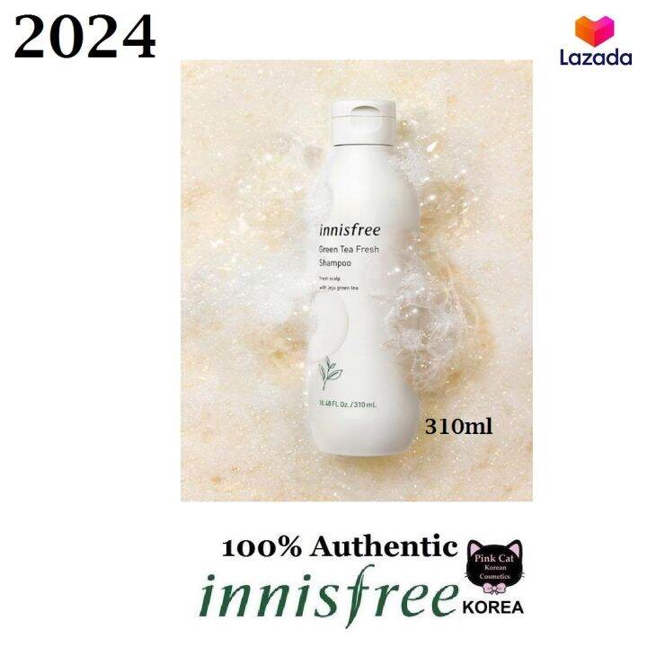 Korean Cosmetics INNISFREE Green Tea Fresh Shampoo 310ml Lazada PH