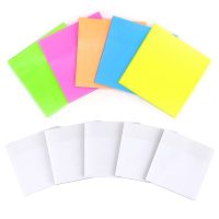 Transparent Sticky Note Pads - Colorful Transparent Sticky Notes,500 Sheets Waterproof Self-Adhesive Memo (3X3Inch)