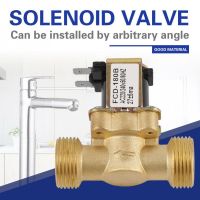 [HOT] G3/4 2 Way Water Inlet N/C Normal Closed Electric Solenoid Valve AC 220/240V FCD 180B Electric Valve