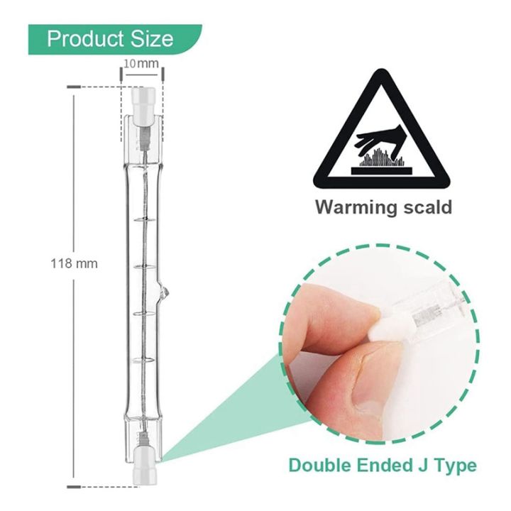 r7s-halogen-light-bulb-118mm-200w-230v-halogen-bulb-r7s-dimmable-halogen-rod-lamp-lights-6pack