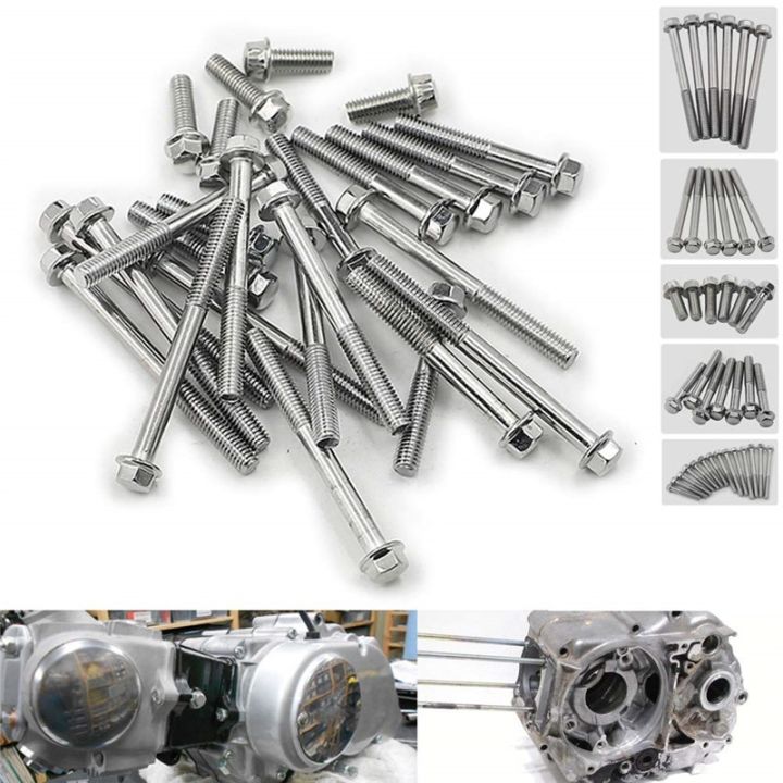 26-piece-engine-side-case-screws-bolts-for-honda-cl70-scrambler-1969-1973-ct70-trail-1969-1980-xl70-1974-1976