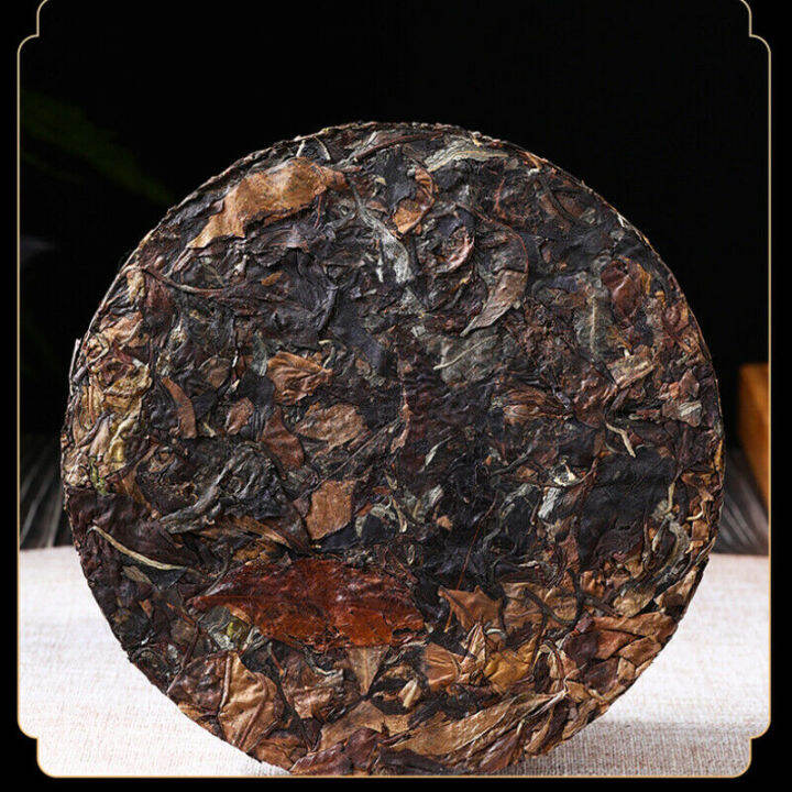 200g-yunnan-old-white-tea-big-leaf-white-tea-cake-weight-loss-healthy-drink